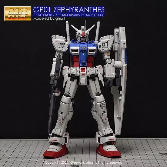 [RG] Gundam Zephyranthes GP01 Decal