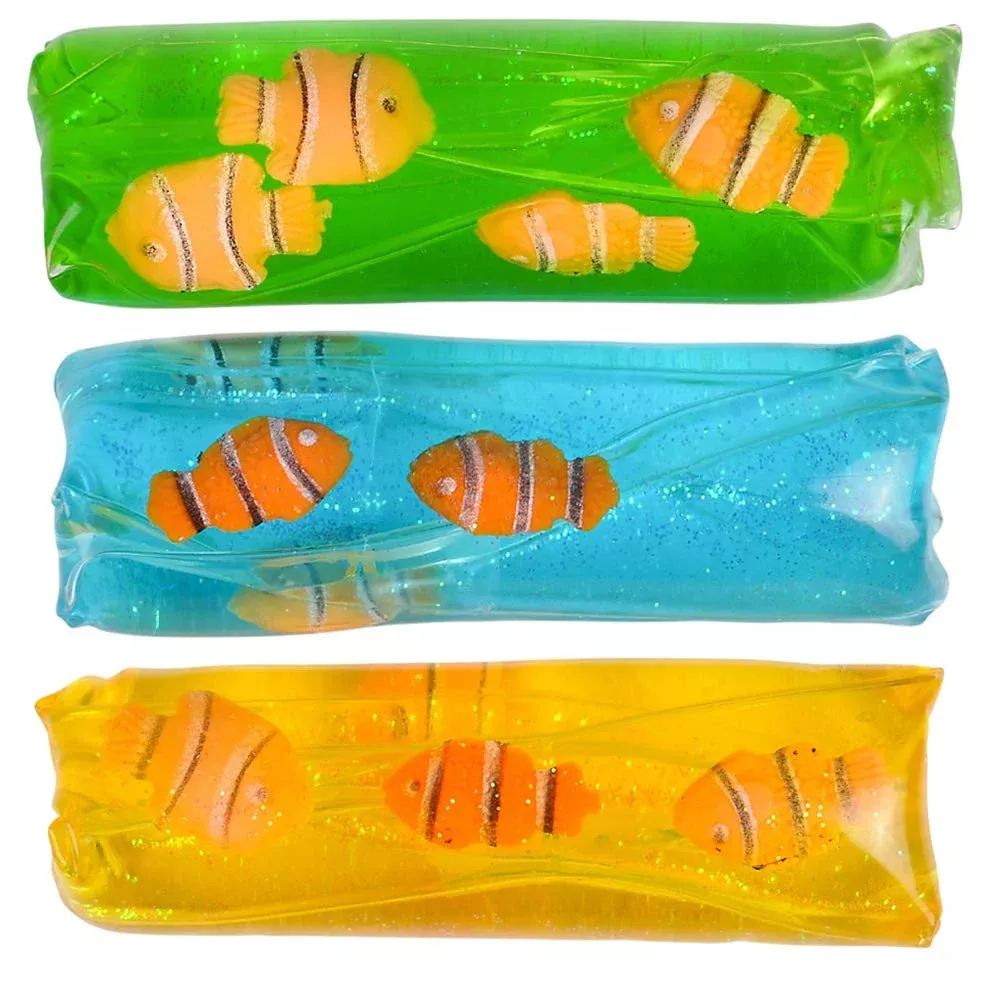 Rhode Island Novelty Clown Fish Water Wiggler 4.75" Multicolor
