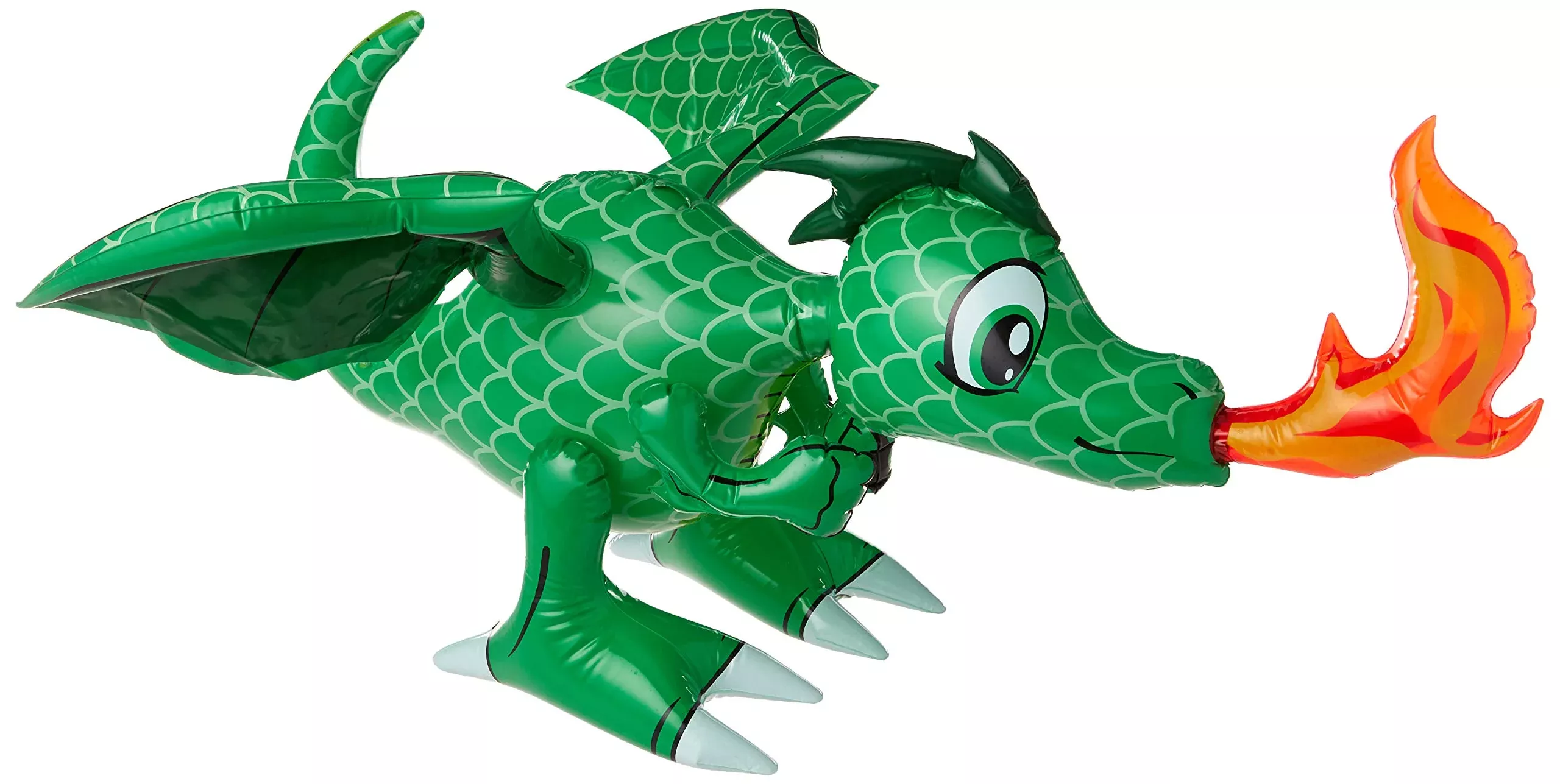 Rhode Island Novelty Inflatable Dragon 30-Inch Green Pack of 1