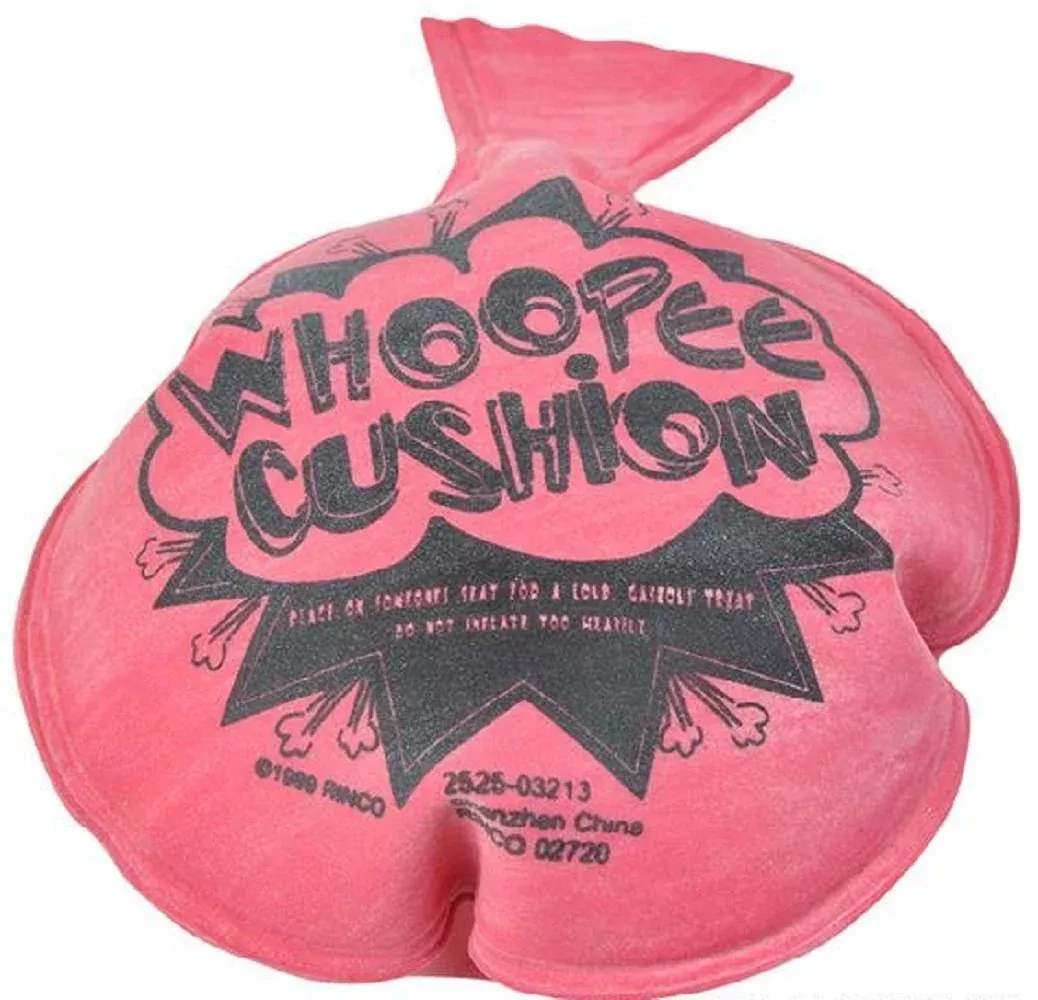Rhode Island Novelty Whoopee Cushions Set of 36 Pink Small