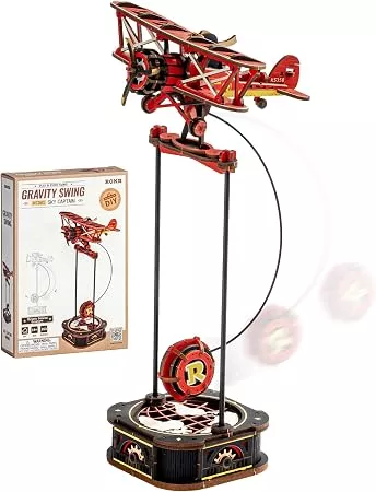 Robotime MCD07 ROKR Power Express Pendulum Balance Toy 3D Puzzle