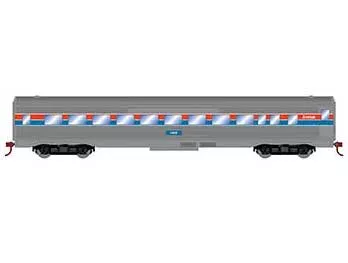Roundhouse 79120 HO Scale Streamlined Passenger Coach Amtrak Phase 1 4458