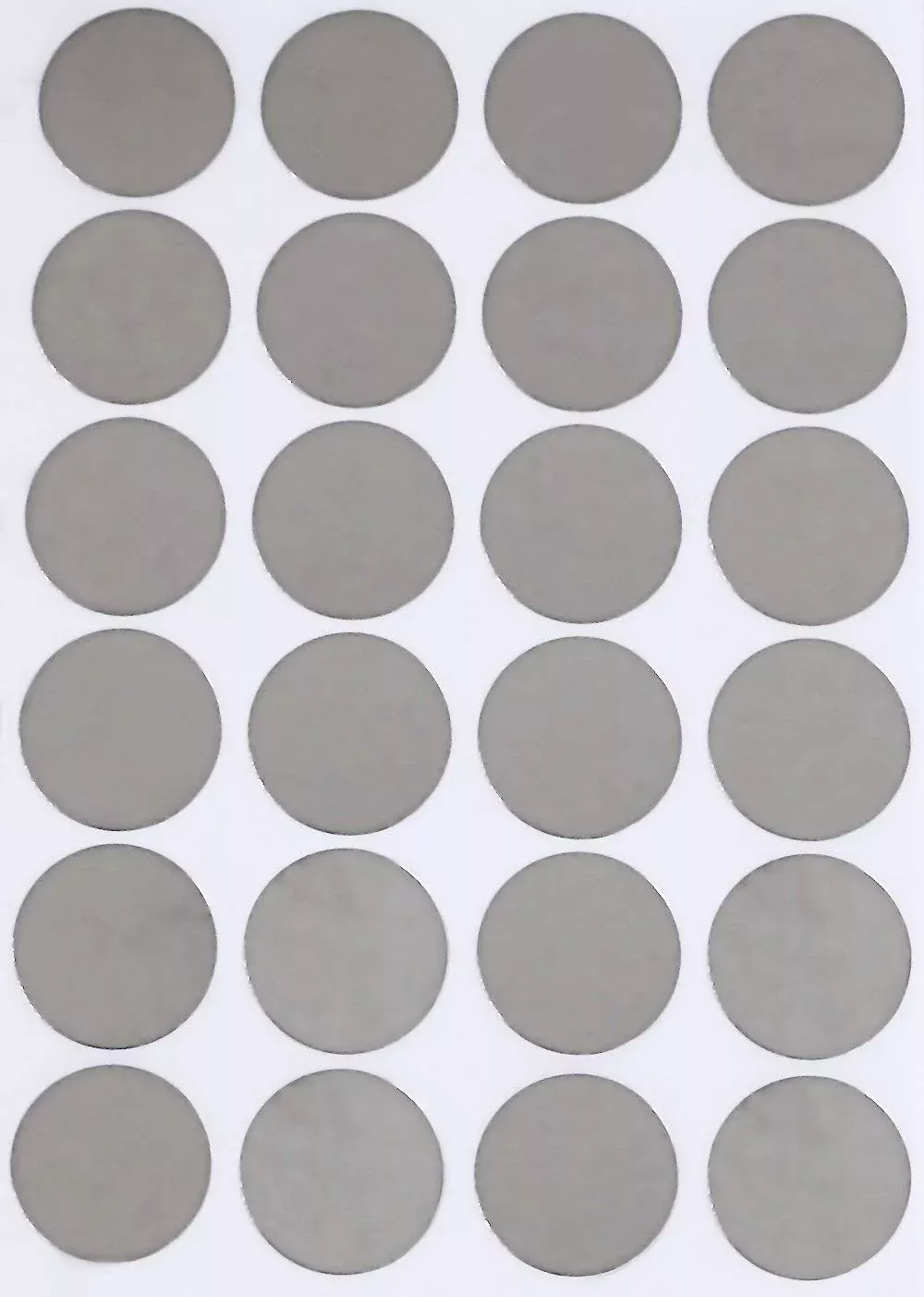 Royal Green Metallic Silver Dot Stickers 1" 360 Count for Crafts