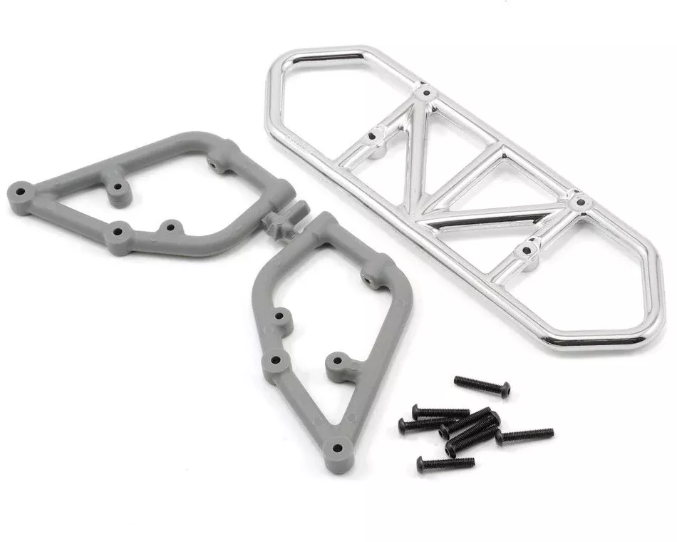 RPM 81003Chrome Rear Bumper for 2WD Slash