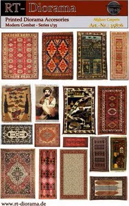 RT DIORAMA 35876 1/35 Printed Accessories: Afghan Carpets