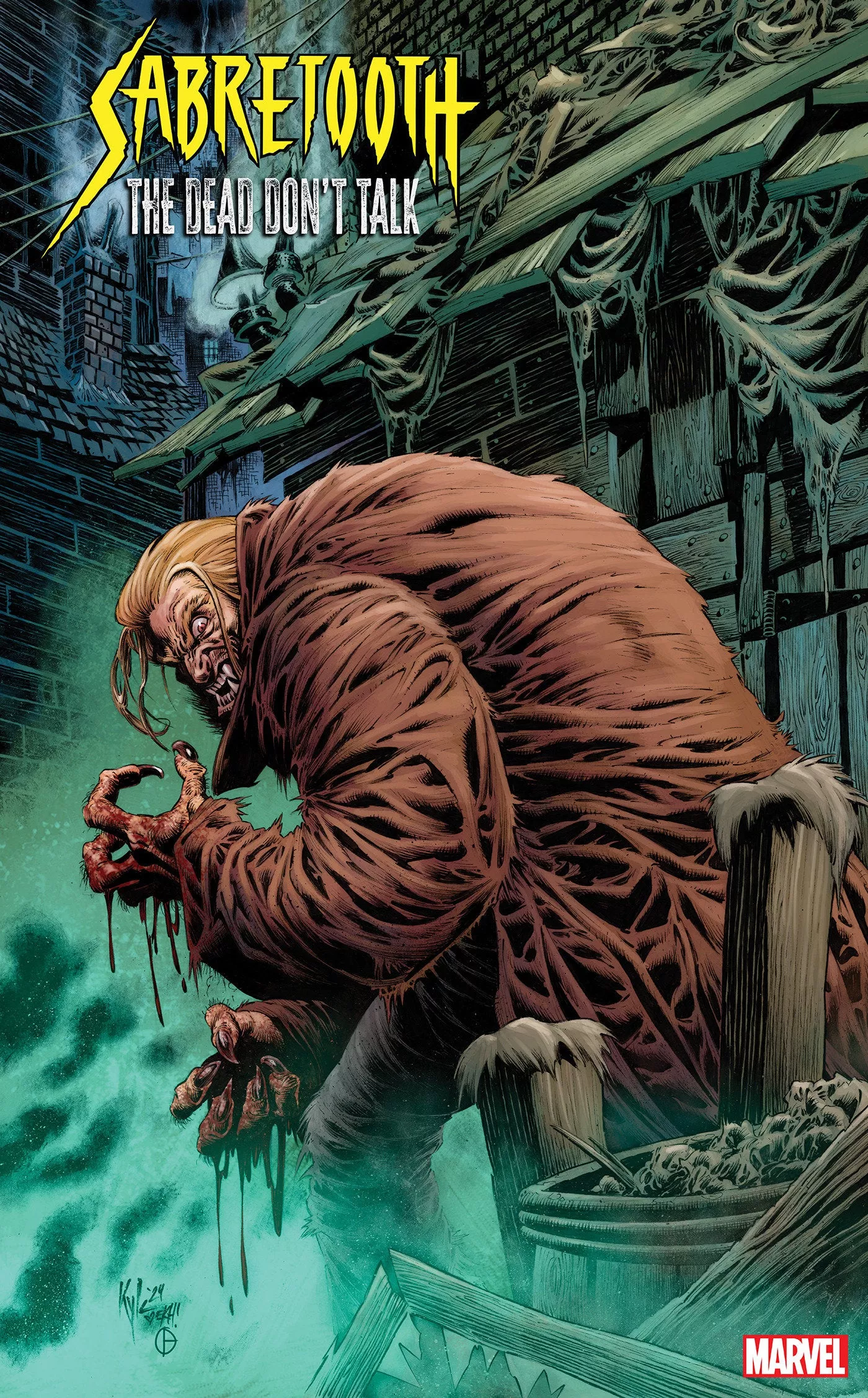 Sabretooth: The Dead Don'T Talk #2 Kyle Hotz Variant[1:25] Cb(01/29/2025)