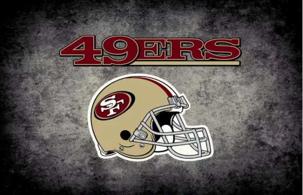 San Francisco 49ers Distressed Rug Multiple Sizes For Sale – Game Room Gorilla