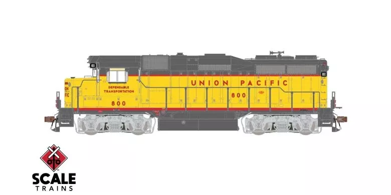 ScaleTrains Rivet 33405 HO Scale EMD GP30 Union Pacific "Dependable Transportation" UP 812