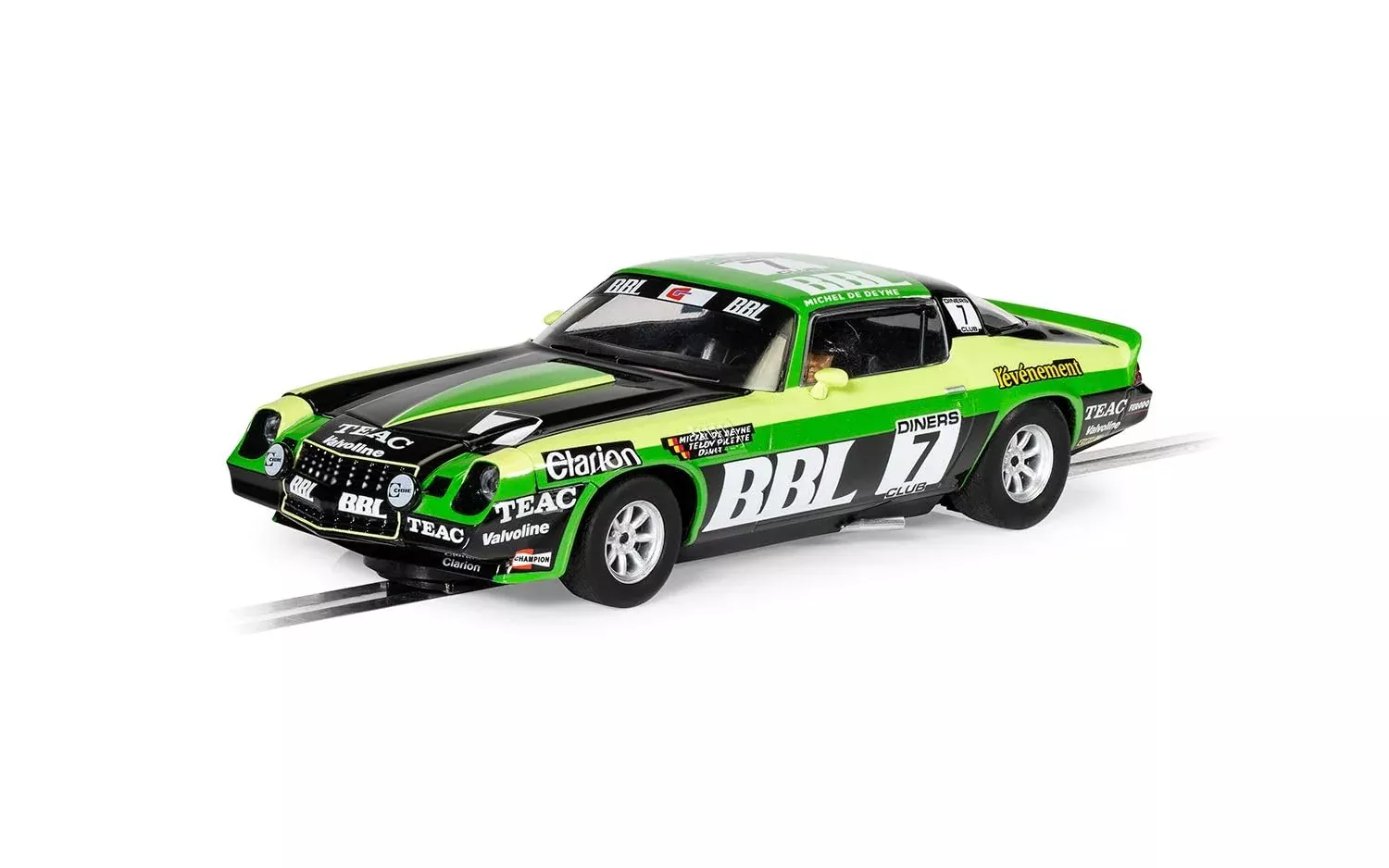 Scalextric Chevrolet Camaro Z28 1:32 Scale Classic Touring Car Multicolor