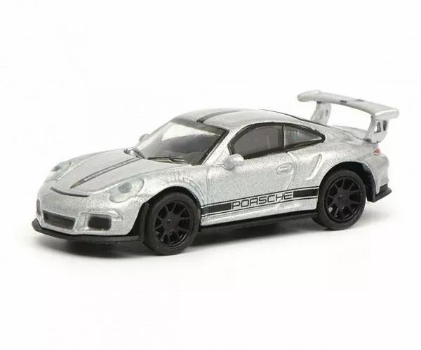 Schuco 452630700 HO Scale (1:87) Porsche 911 GT3 RS - Silver