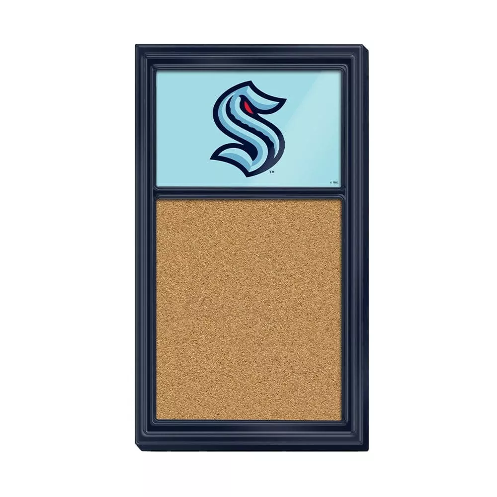 Seattle Kraken: Cork Note Board