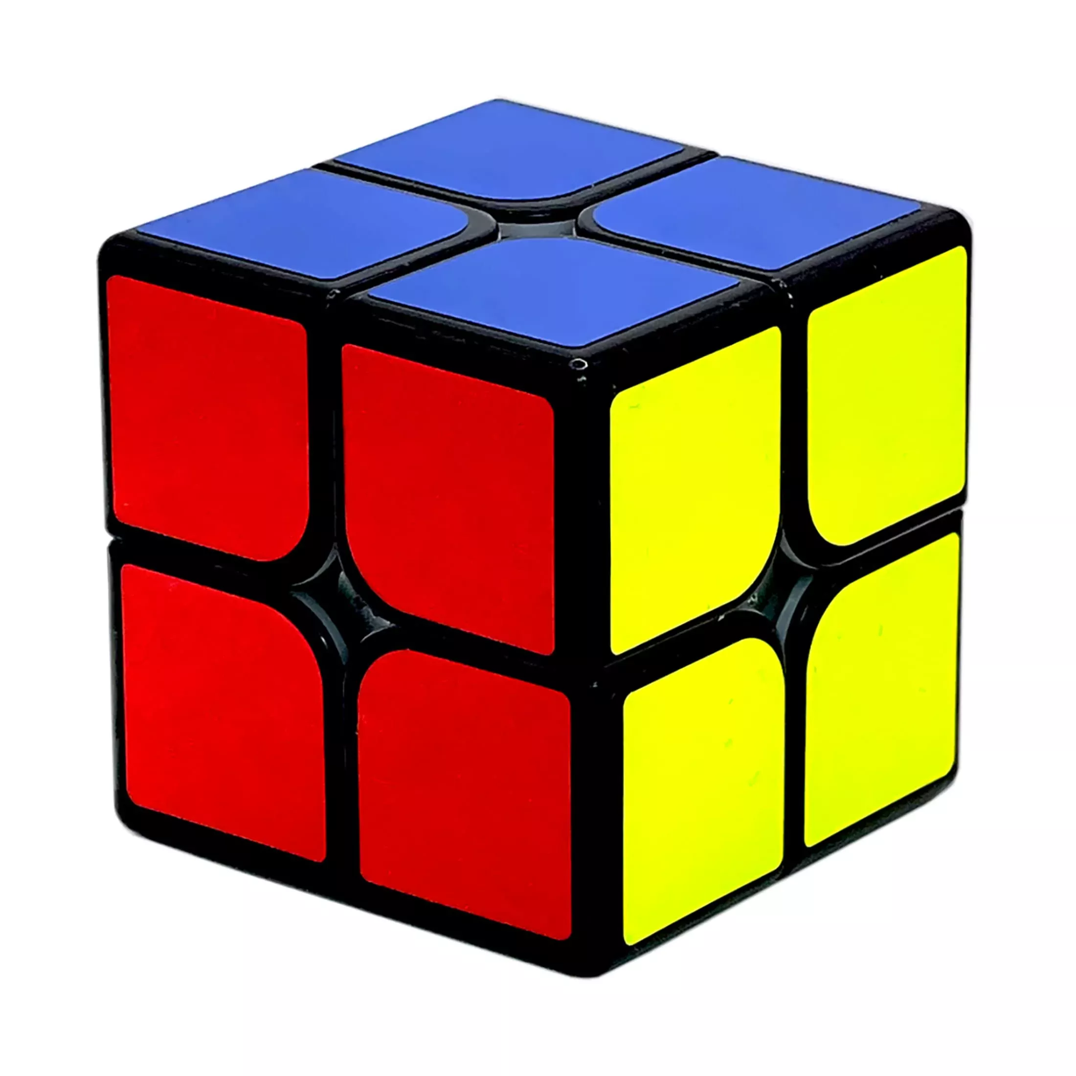 Shengshou 2x2 Cube Puzzle, Black, ABS Material, Adjustable Tension