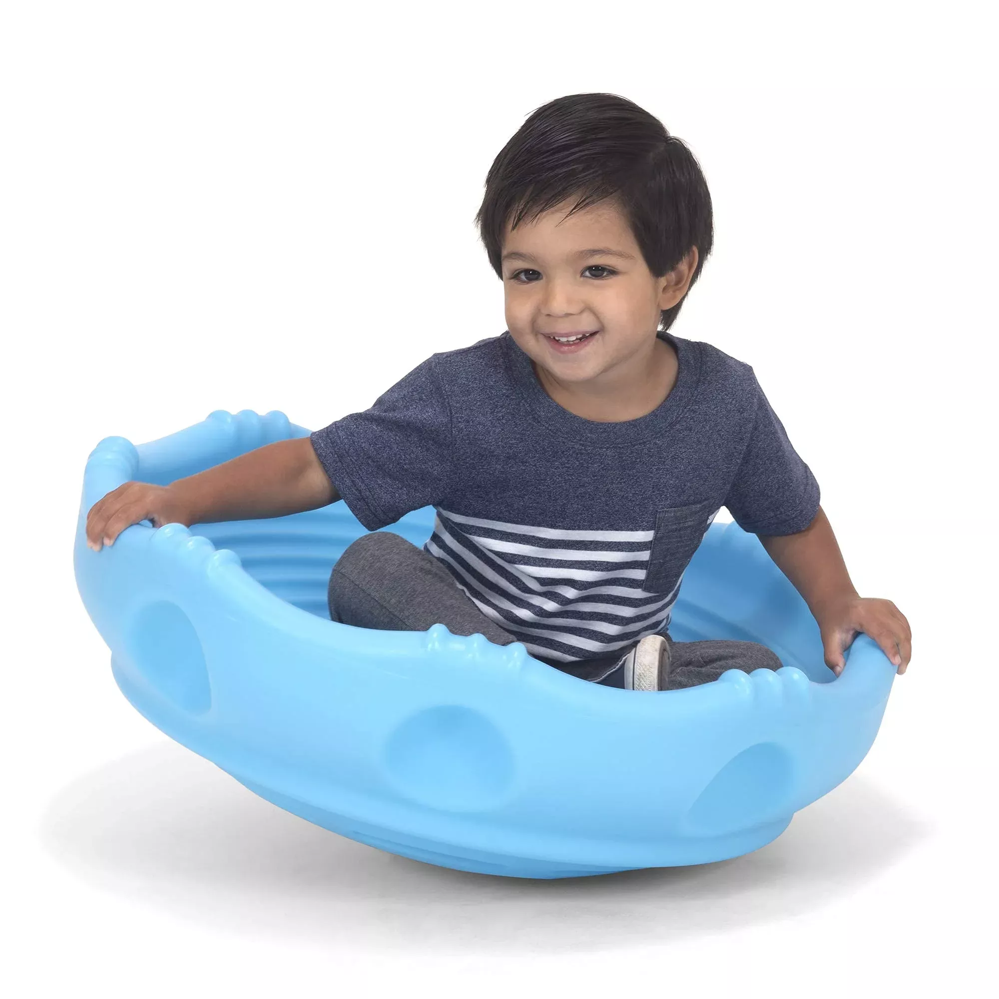 Simplay3 Kids Wobble Disk Rocking Toy Blue 1 Pack