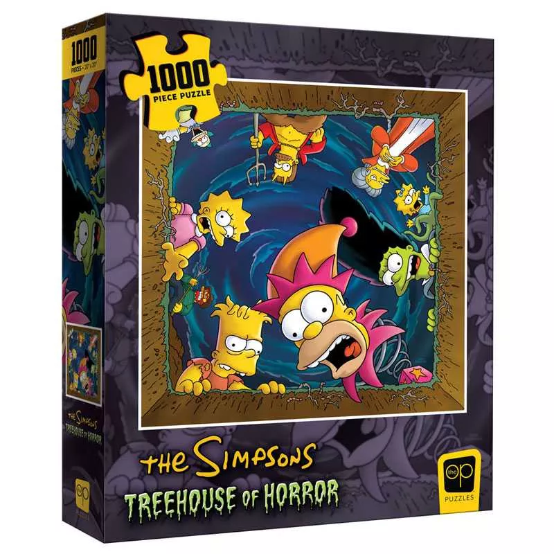 The Simpsons Tree House of Horrors “Happy Haunting” 1000pc Puzzle