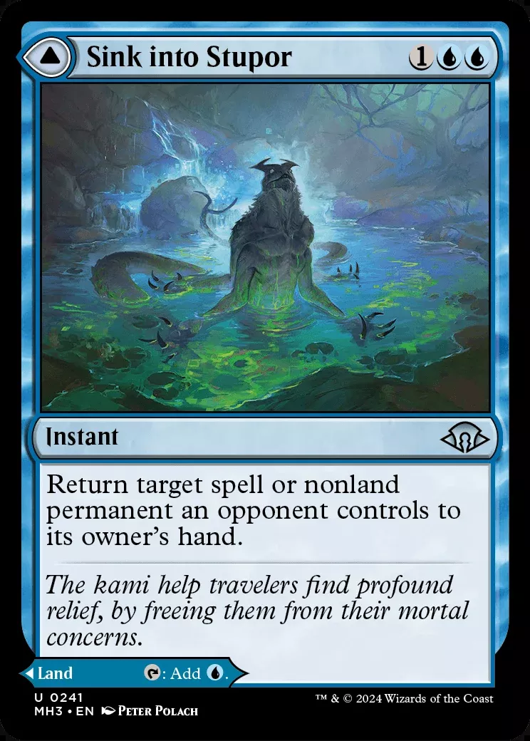 Sink into Stupor (MH3-241) [Modern Horizons 3] Foil