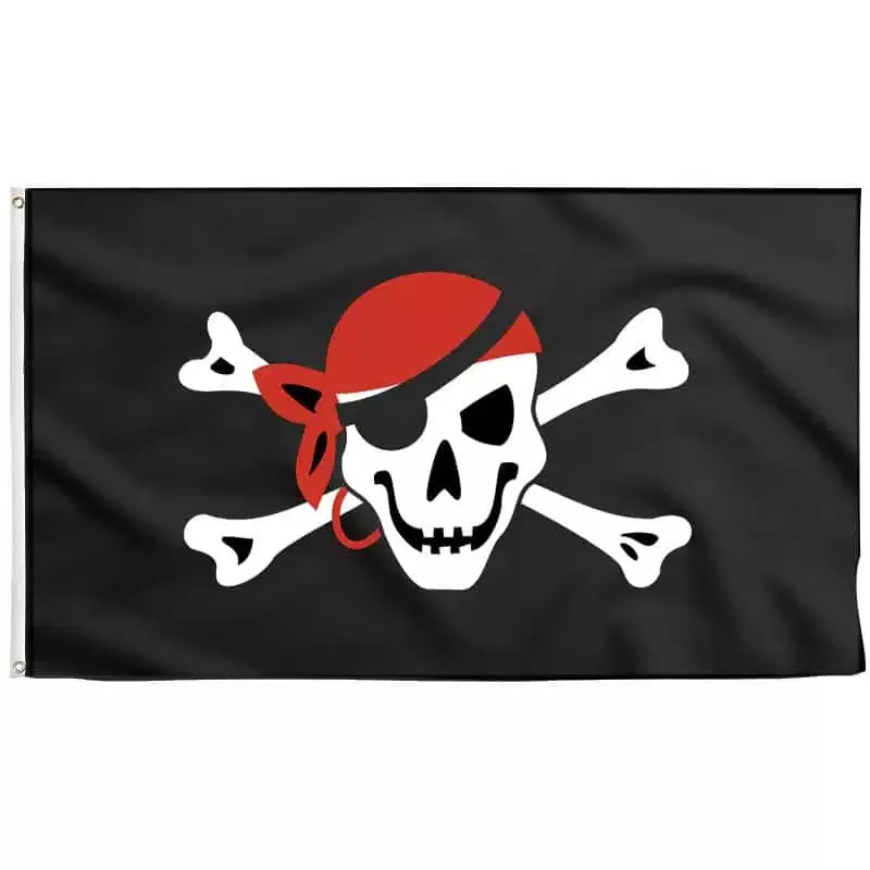 Skull and Bones Pirate Flag - Jolly Roger | Sons Of Pirate