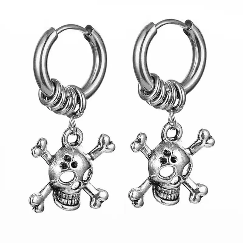 Skull and Crossbones Earrings | Sons Of Pirate