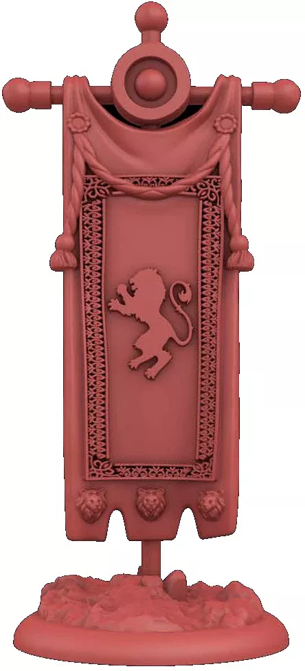 A Song of Ice and Fire TMG - Lannister Deluxe Activation Banner