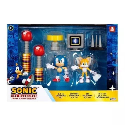 Sonic the Hedgehog 2 1/2-Inch Figure Diorama Set