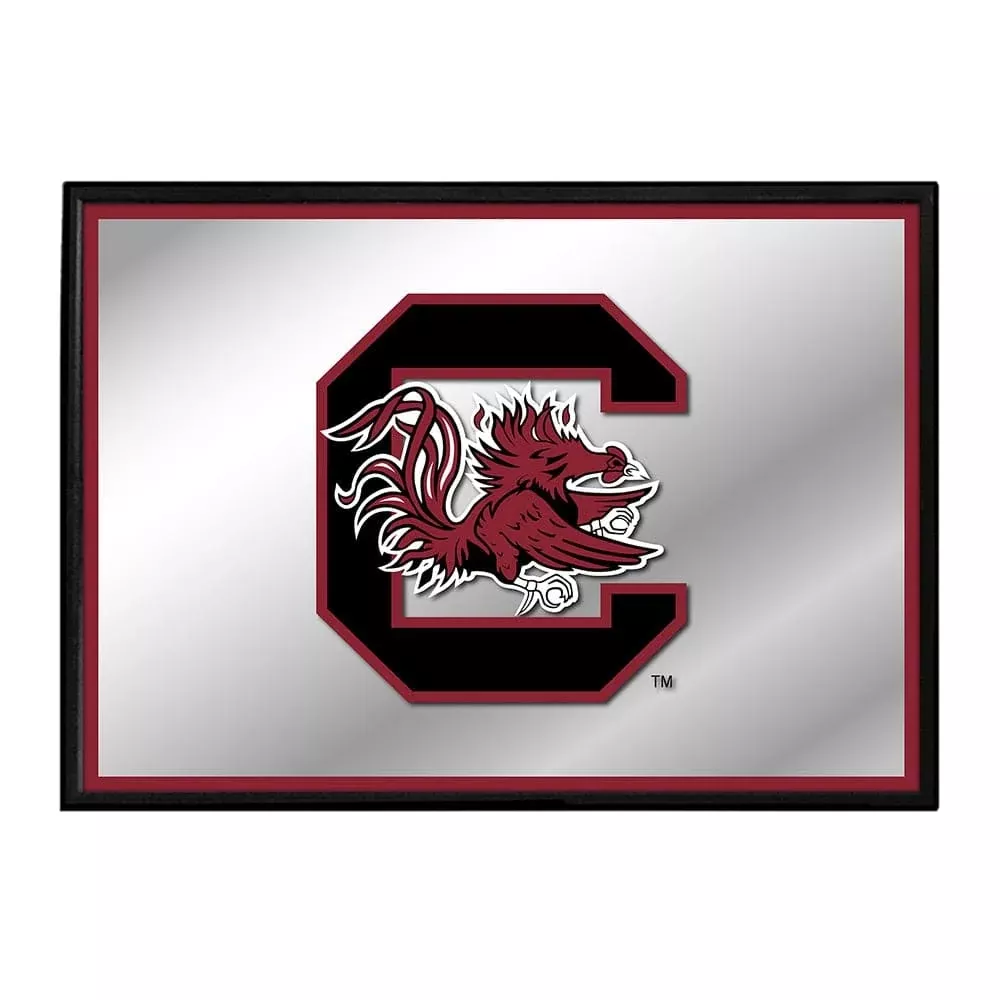 South Carolina Gamecocks: Framed Mirrored Wall Sign