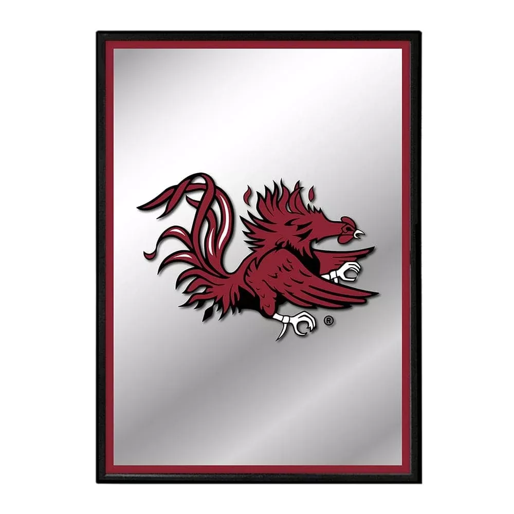 South Carolina Gamecocks: Mascot - Framed Mirrored Wall Sign