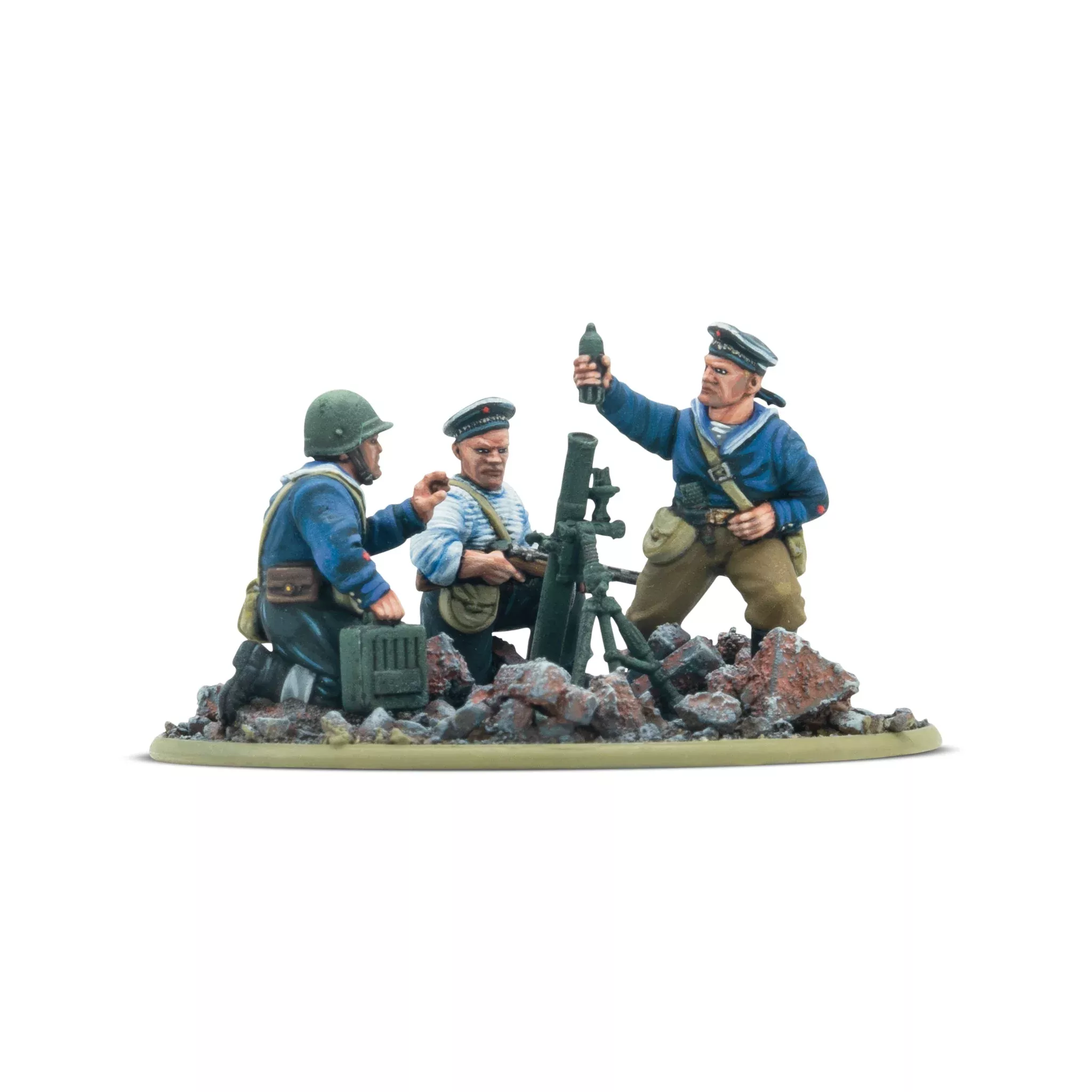 Soviet Union: Soviet Naval Brigade Medium Mortal Team