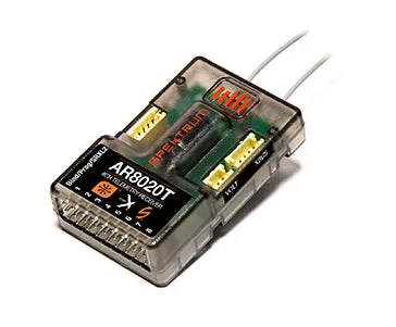 Spektrum AR8020T DSMX 8 Channel Receiver with Air Integrated Telemetry