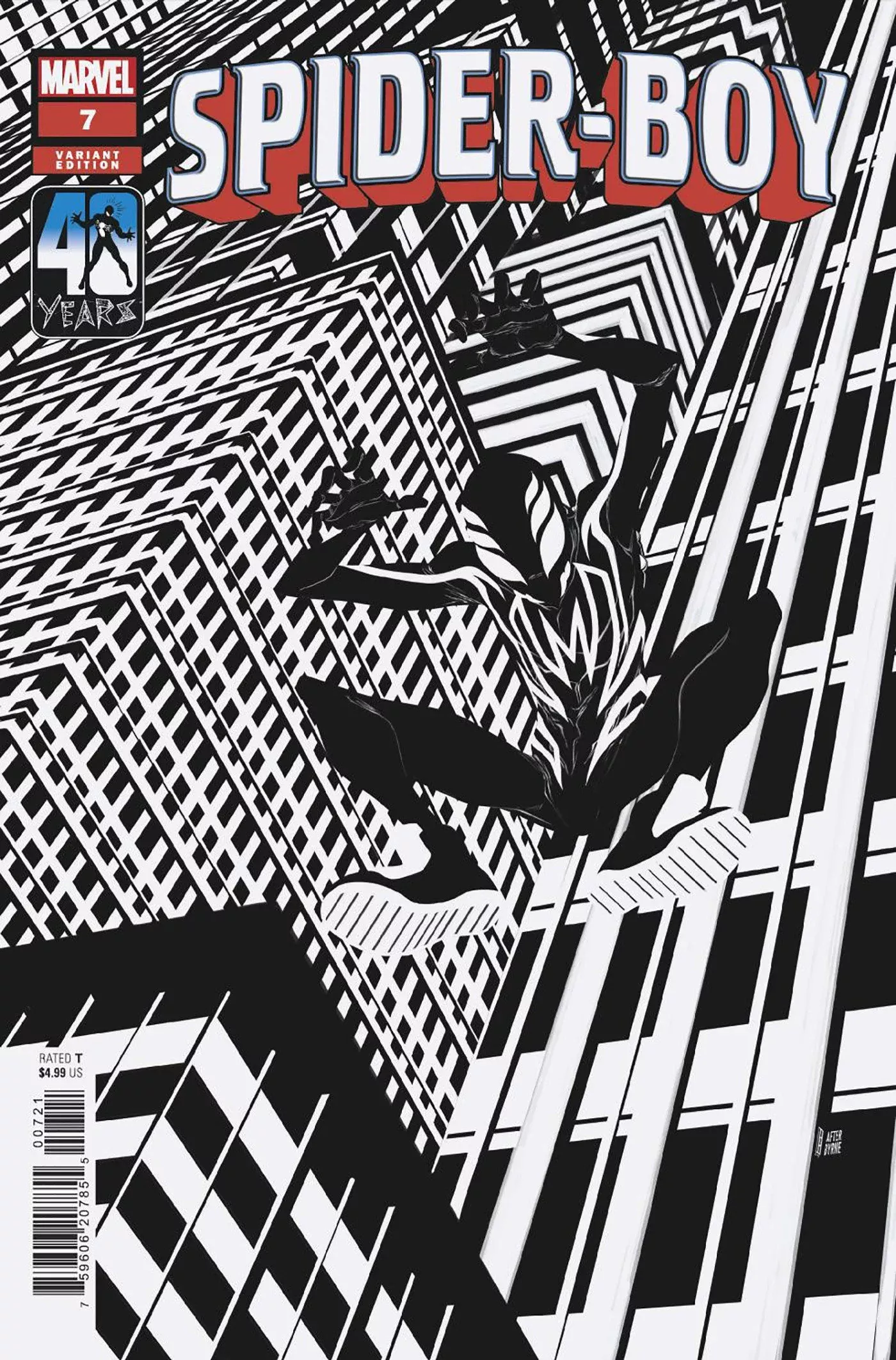 SPIDER-BOY #7 DAVID BALDEON BLACK COSTUME VARIANT(05/29/2024)