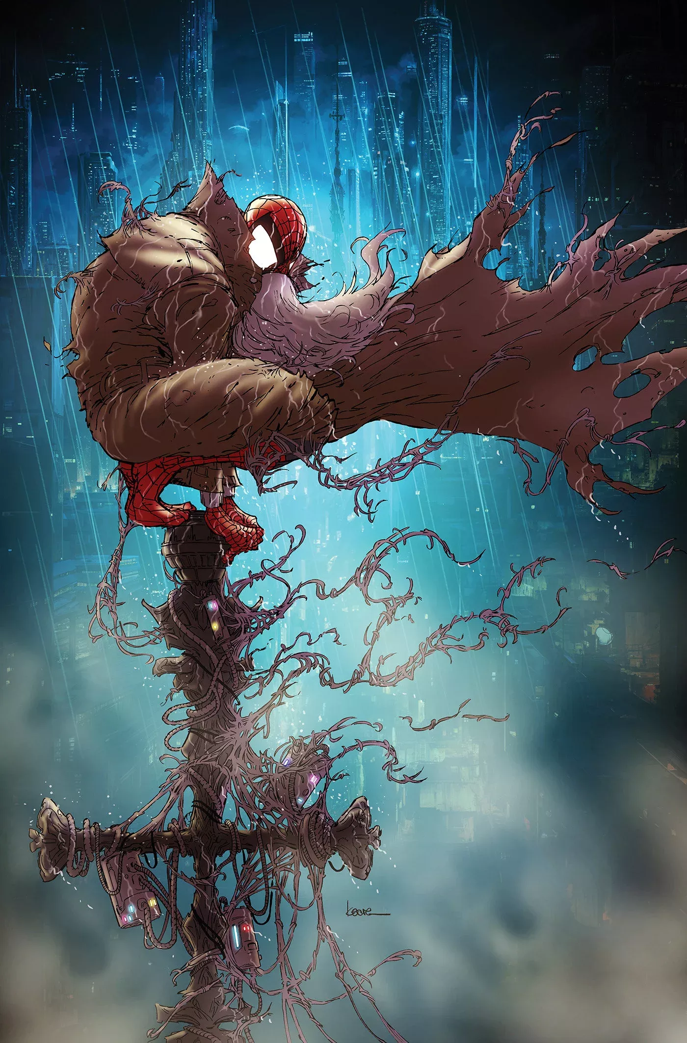 SPIDER-MAN: REIGN 2 #1 KAARE ANDREWS VIRGIN VARIANT[1:100] CB(07/03/2024)