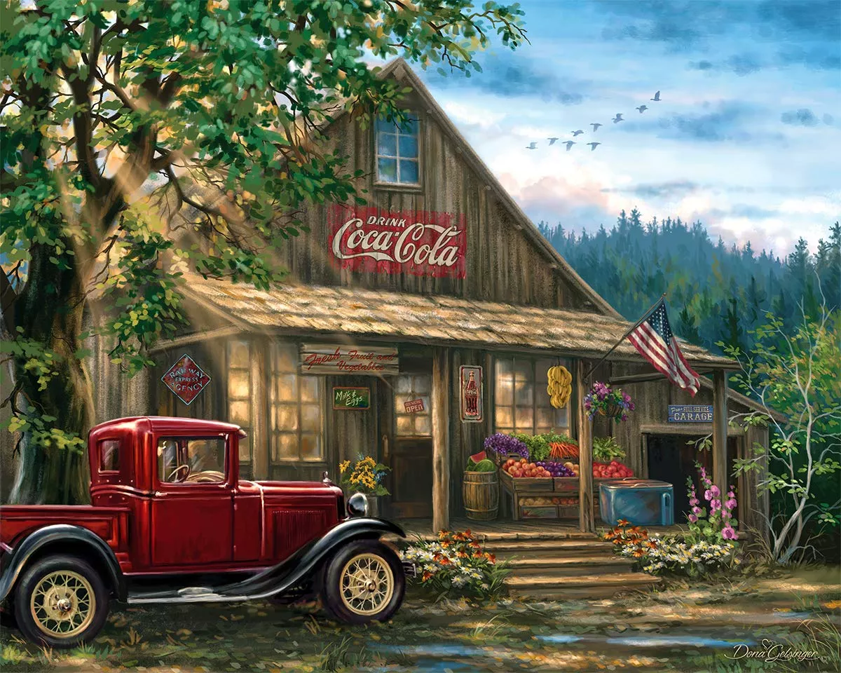Springbok 1000 Piece Puzzle for Adults - Multi Color, Unique Cut
