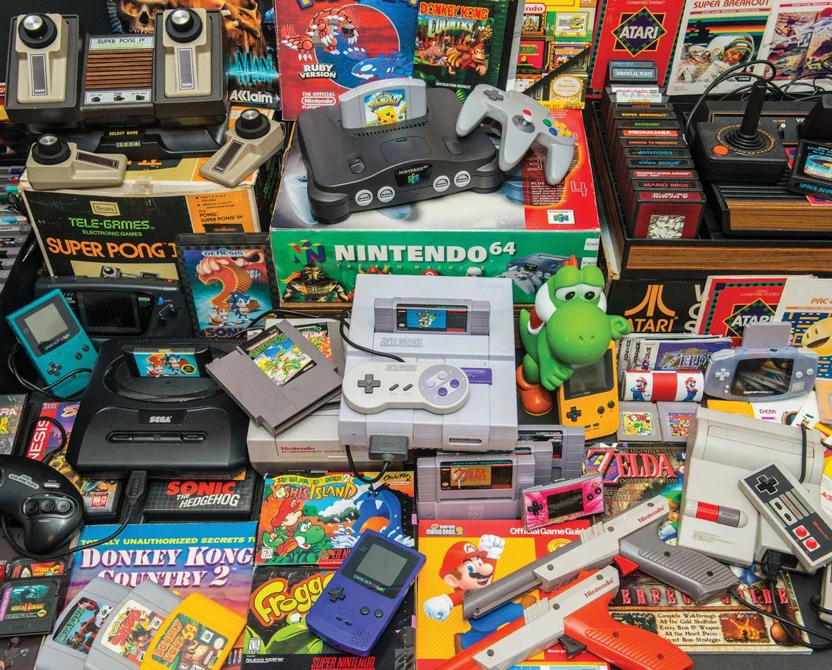 Springbok 1000 Piece Puzzle Gamer's Trove Multi Retro Gaming