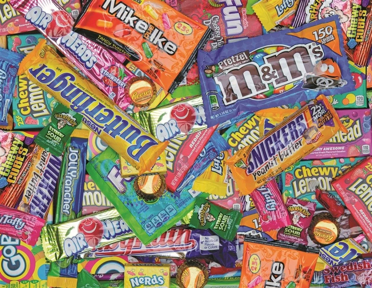 Springbok 500 Piece Puzzle Sweet Tooth Multi Color Eco-Friendly