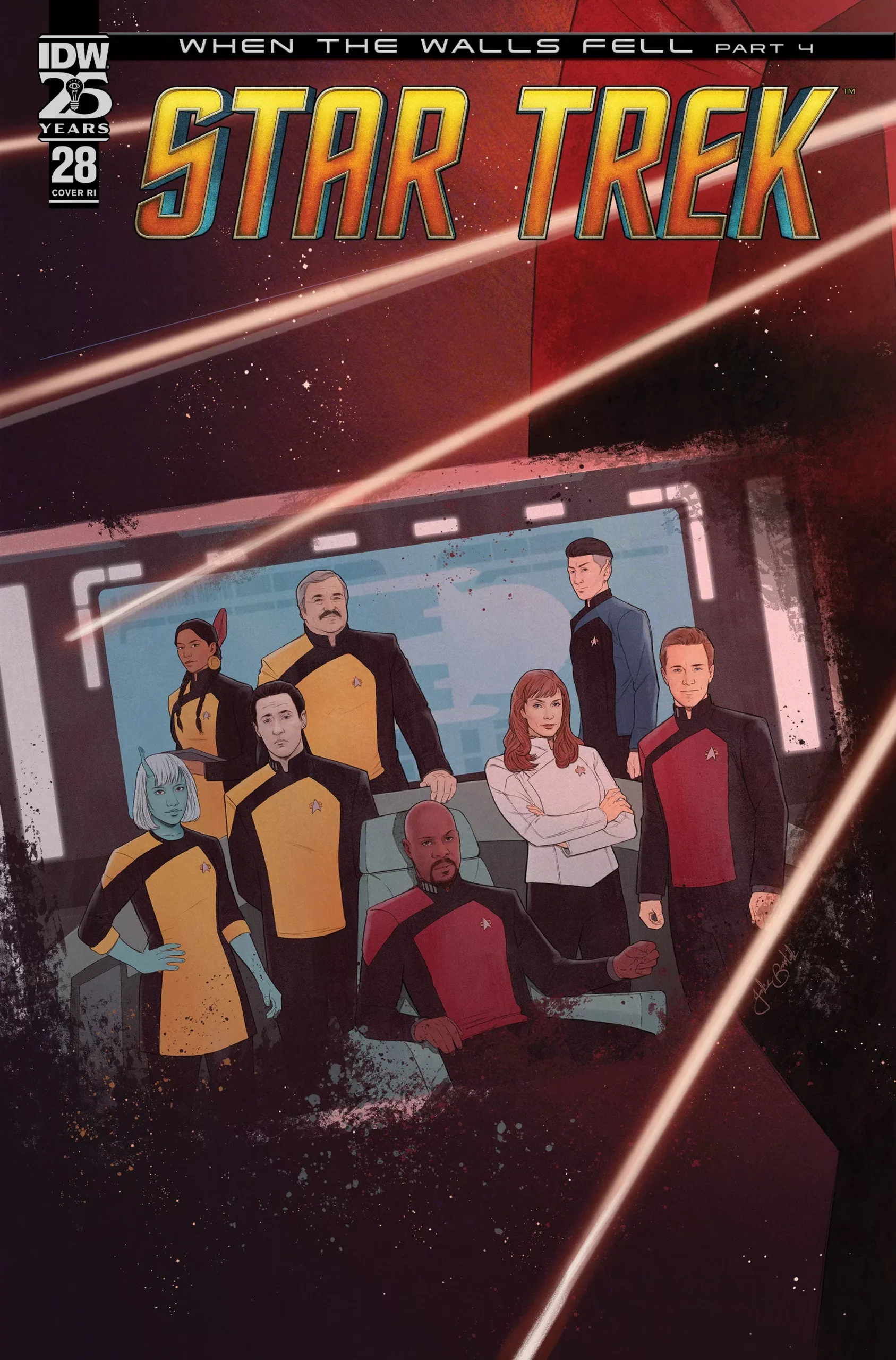 Star Trek #28 Variant Ri (10) (Bartok)[1:10] Cb(01/22/2025)