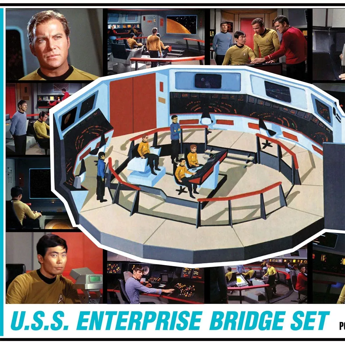 Star Trek: USS Enterprise Command Bridge Set 1/32 Scale 1270