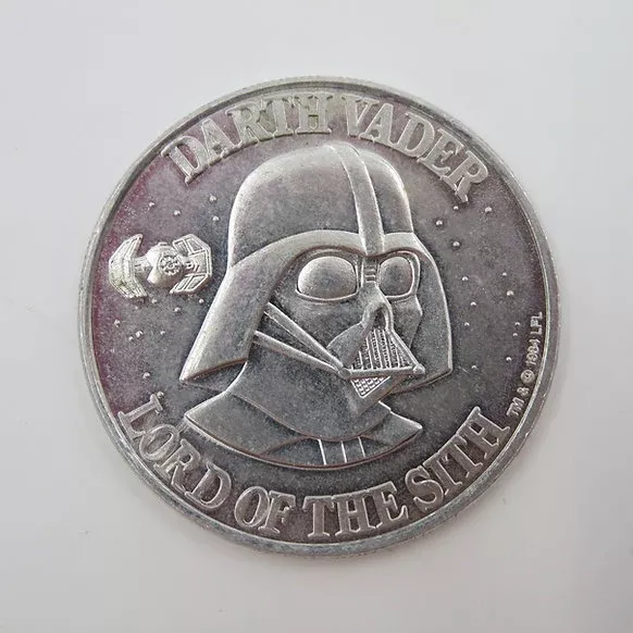 Star Wars Darth Vader Power of the Force Coin