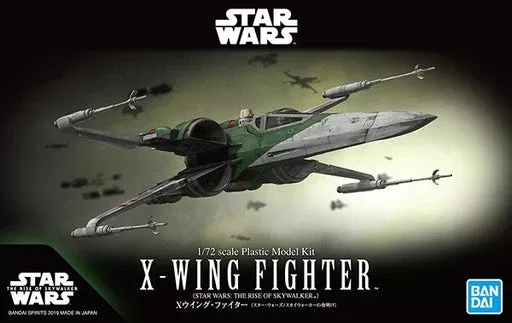 Star Wars: X-Wing Fighter (Rise of Skywalker) 1/72 Scale Model Kit