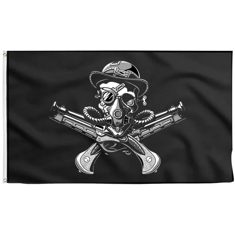 Steampunk Pirate Flag - Jolly Roger | Sons Of Pirate