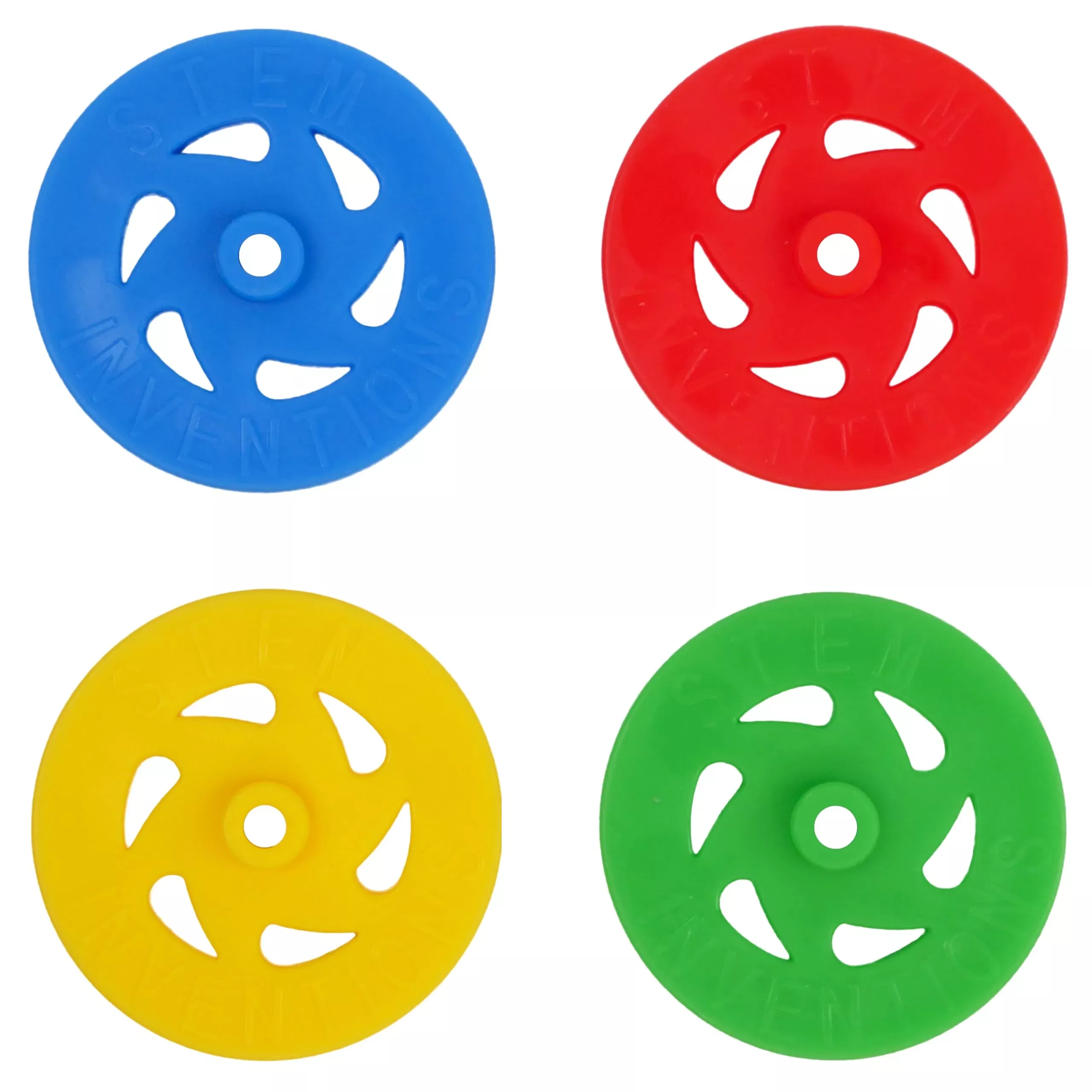 STEM Inventions Toy Wheels for DIY Projects, Multi, 100pcs