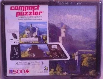 Sure-Lox 500 Piece Compact Puzzler Portable Sorting And Storage System