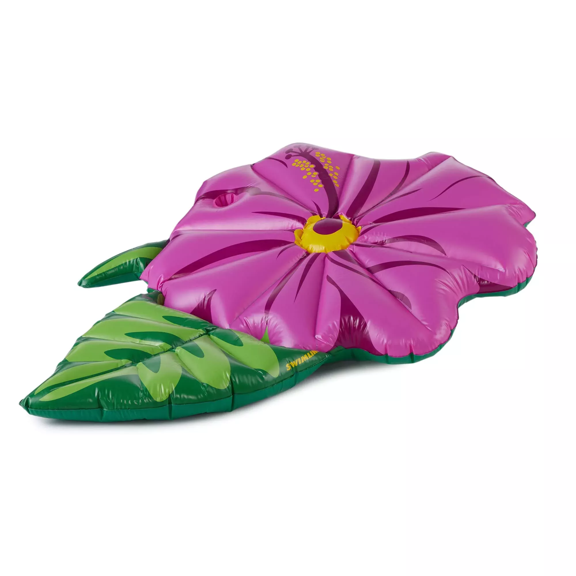Swimline Hibiscus Flower Float 70" PVC Island for Pool & Beach