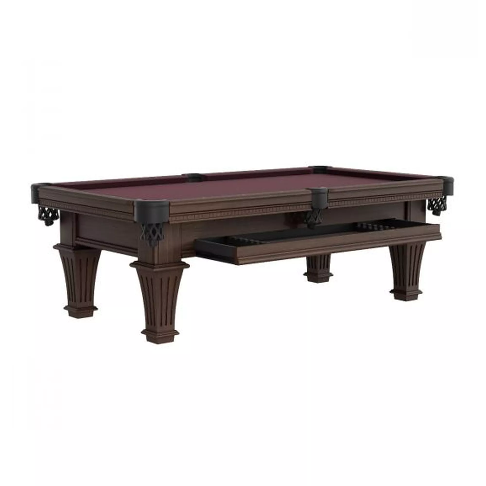 Talbot Pool Table- With Drawer For Sale – Game Room Gorilla