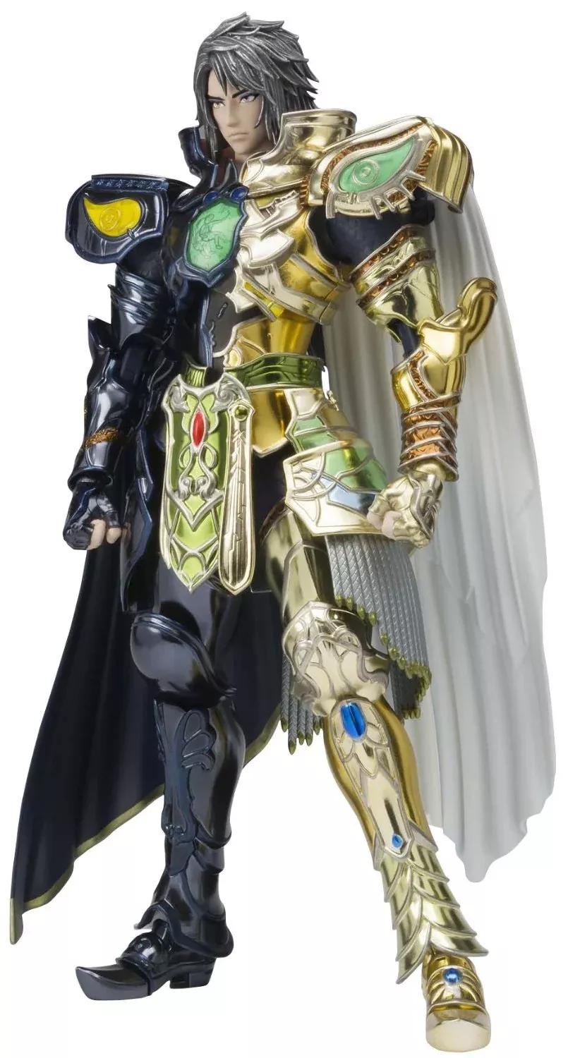 TAMASHII NATIONS Gemini Saga Figure - Metallic Medium Size, Die-Cast Parts