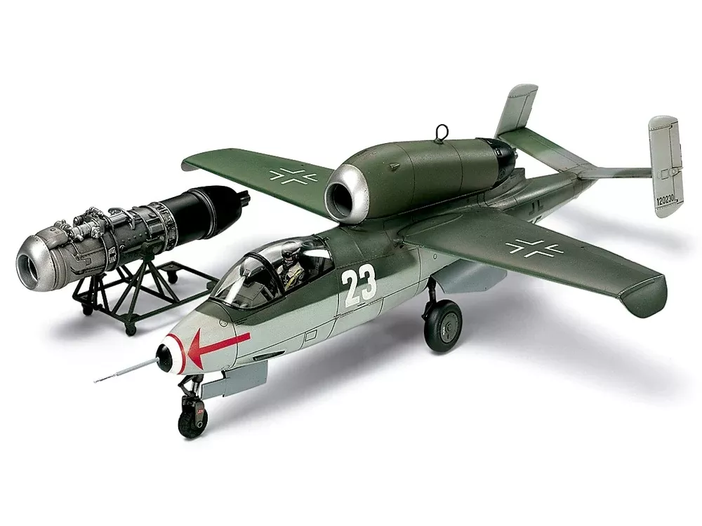 Tamiya 61097 1/48 He162A2 Salamander Fighter Model Plane Kit