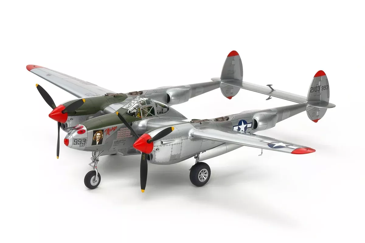 Tamiya 61123 1/48 P38 J Lighting Fighter Plane Kit