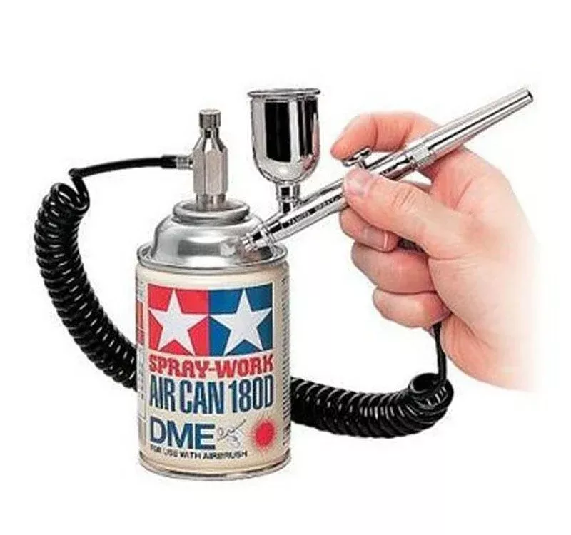 Tamiya - 74525 - Tamiya Hg Single Airbrush Set 180d