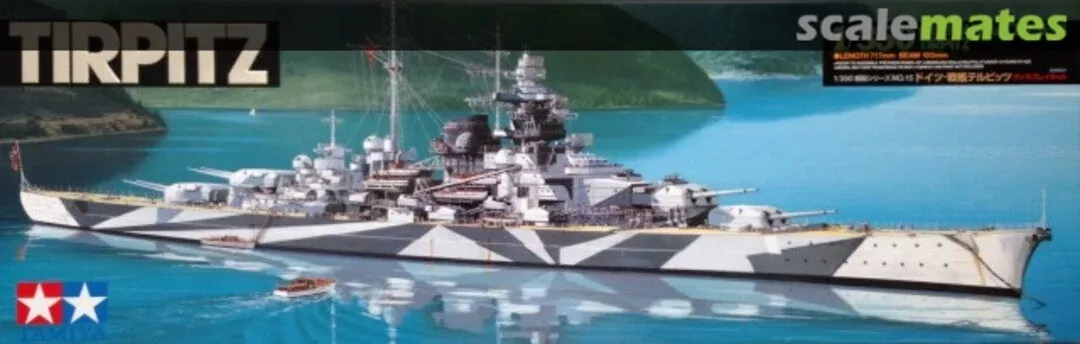 Tamiya - 78015 - 1/350 Tirpitz