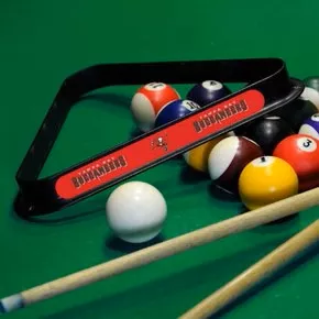 Tampa Bay Buccaneers Plastic 8-Ball Rack