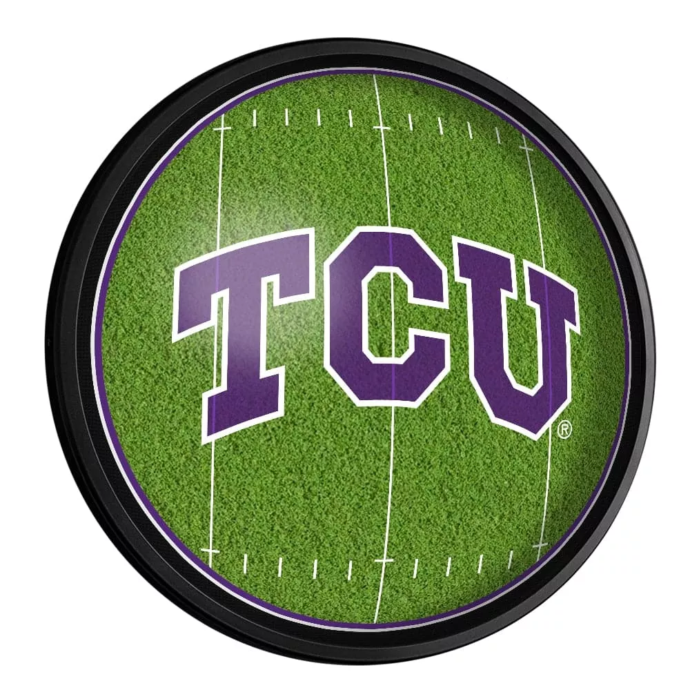 TCU Horned Frogs: On the 50 - Slimline Lighted Wall Sign