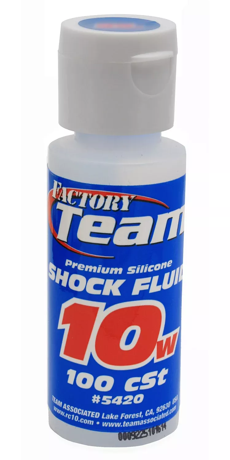 Team Associated 5420 Silicone Shock Oil 10 Weight 2oz