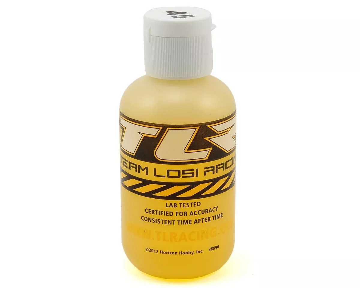 Team Losi Racing 74026 Silicone Shock Oil 45 Weight (610CST) 4oz